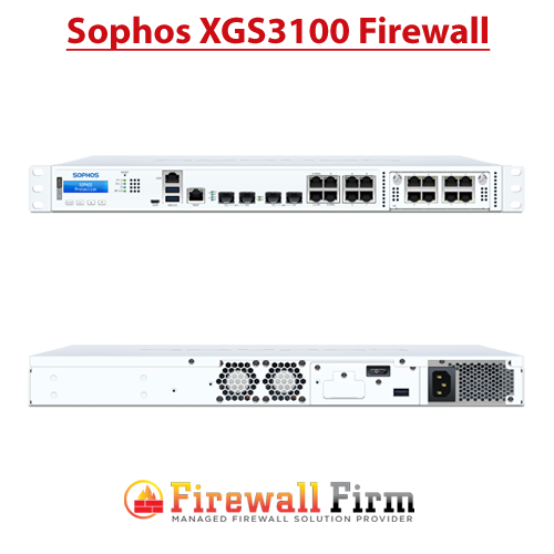 Sophos XGS 3100 With 5 Year Xstream Protection License