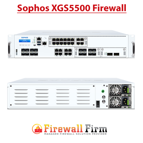 Sophos XGS 5500 With 5 Year Xstream Protection License